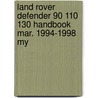 Land Rover Defender 90 110 130 Handbook Mar. 1994-1998 My door Onbekend