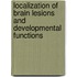 Localization Of Brain Lesions And Developmental Functions