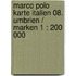 Marco Polo Karte Italien 08. Umbrien / Marken 1 : 200 000