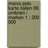 Marco Polo Karte Italien 08. Umbrien / Marken 1 : 200 000 by Marco Polo