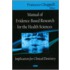 Manual Of Evidence-Based Research For The Health Sciences