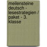 Meilensteine Deutsch - Lesestrategien / Paket - 3. Klasse door Onbekend