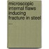 Microscopic Internal Flaws Inducing Fracture in Steel ...