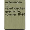 Mitteilungen Zur Vaterlndischen Geschichte, Volumes 19-20 by Historischer Verein Des Kant St Gallen