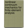 Nonlinear Continuum Mechanics For Finite Element Analysis door Richard D. Wood