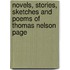 Novels, Stories, Sketches and Poems of Thomas Nelson Page