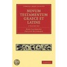 Novum Testamentum Graece Et Latine 2 Volume Paperback Set door Philipp Buttmann