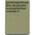 Palstinajahrbuch Des Deutschen Evangelischen Instituts Fr