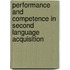 Performance And Competence In Second Language Acquisition