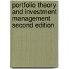 Portfolio Theory and Investment Management Second Edition door Henry Fielding