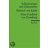 Prinz Friedrich von Homburg. Erläuterungen und Dokumente
