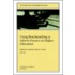 Using Benchmarking To Inform Practice In Higher Education