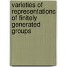 Varieties Of Representations Of Finitely Generated Groups door Andy R. Magid