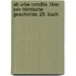 Ab Urbe Condita. Liber Xxv /römische Geschichte. 25. Buch