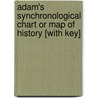 Adam's Synchronological Chart or Map of History [With Key] door Sebastian Adams