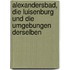 Alexandersbad, Die Luisenburg Und Die Umgebungen Derselben