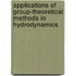 Applications of Group-Theoretical Methods in Hydrodynamics