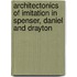 Architectonics Of Imitation In Spenser, Daniel And Drayton