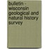 Bulletin - Wisconsin Geological And Natural History Survey