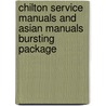 Chilton Service Manuals and Asian Manuals Bursting Package door Cengage Learning Delmar