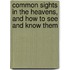 Common Sights in the Heavens, and How to See and Know Them