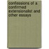 Confessions Of A Confirmed Extensionalist And Other Essays