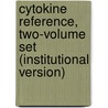 Cytokine Reference, Two-Volume Set (Institutional Version) door Oppenheim/Feldman