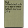 Das Fußballstrafrecht Des Deutschen Fußball-bundes (dfb) door Horst Hilpert