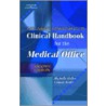 Delmar Learning's Clinical Handbook For The Medical Office door Michelle Heller