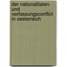 Der Nationalitaten- Und Verfassungsconflict In Oesterreich door Rudolf Vrba