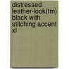 Distressed Leather-Look(Tm) Black With Stitching Accent Xl by Zondervan Publishing