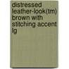 Distressed Leather-Look(Tm) Brown With Stitching Accent Lg by Zondervan Publishing