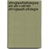 Ethngbpethethdegree Eth Eth N Eth'eth Eth'ngbpeth Ethdegre by Unknown