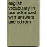 English Vocabulary In Use Advanced With Answers And Cd-Rom by Michael McCarthy