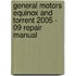General Motors Equinox and Torrent 2005 - 09 Repair Manual
