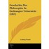 Geschichte Der Philosophie In Gedrangter Uebersicht (1853)