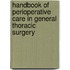 Handbook of Perioperative Care in General Thoracic Surgery