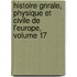 Histoire Gnrale, Physique Et Civile de L'Europe, Volume 17