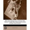 Instrumental-Stcke Des Orfeo Und Die Venetianischen Opern by Alfred Heuss