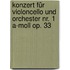 Konzert für Violoncello und Orchester Nr. 1 a-moll op. 33