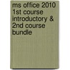 Ms Office 2010 1st Course Introductory & 2nd Course Bundle by Cram