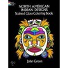 North American Indian Designs Stained Glass Colouring Book door John Green