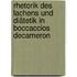 Rhetorik des Lachens und Diätetik in Boccaccios Decameron