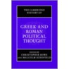 The Cambridge History of Greek and Roman Political Thought door Simon Harrison