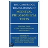 The Cambridge Translations Of Medieval Philosophical Texts by Arthur Stephen McGrade