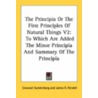 The Principia or the First Principles of Natural Things V2 by Emanuel Swedenborg