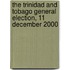 The Trinidad And Tobago General Election, 11 December 2000