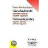 Wörterbuch Recht. Deutsch - Spanisch / Spanisch - Deutsch by Ulrich Daum