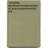 *Activities Workbook:Fundamentals Of Java:Comprehensive 2/E door Martin Osborne