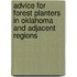 Advice For Forest Planters In Oklahoma And Adjacent Regions